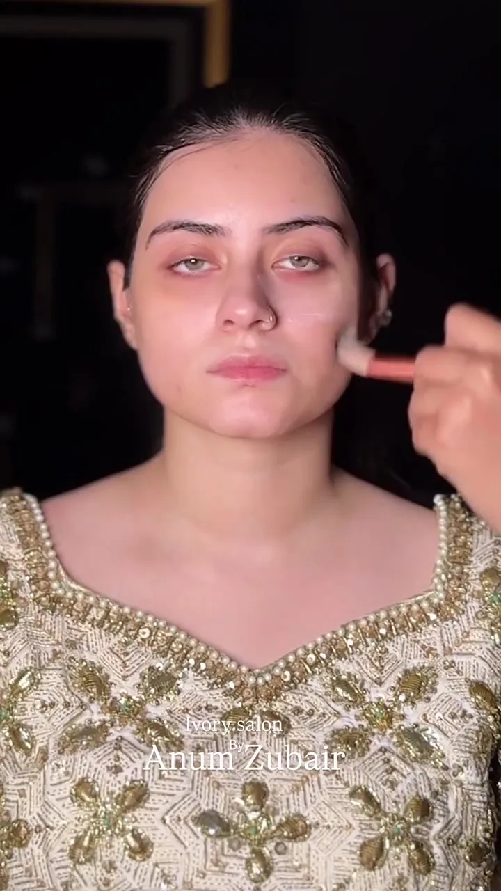 Prep & base: step 2 of a bridal makeover at ivory salon