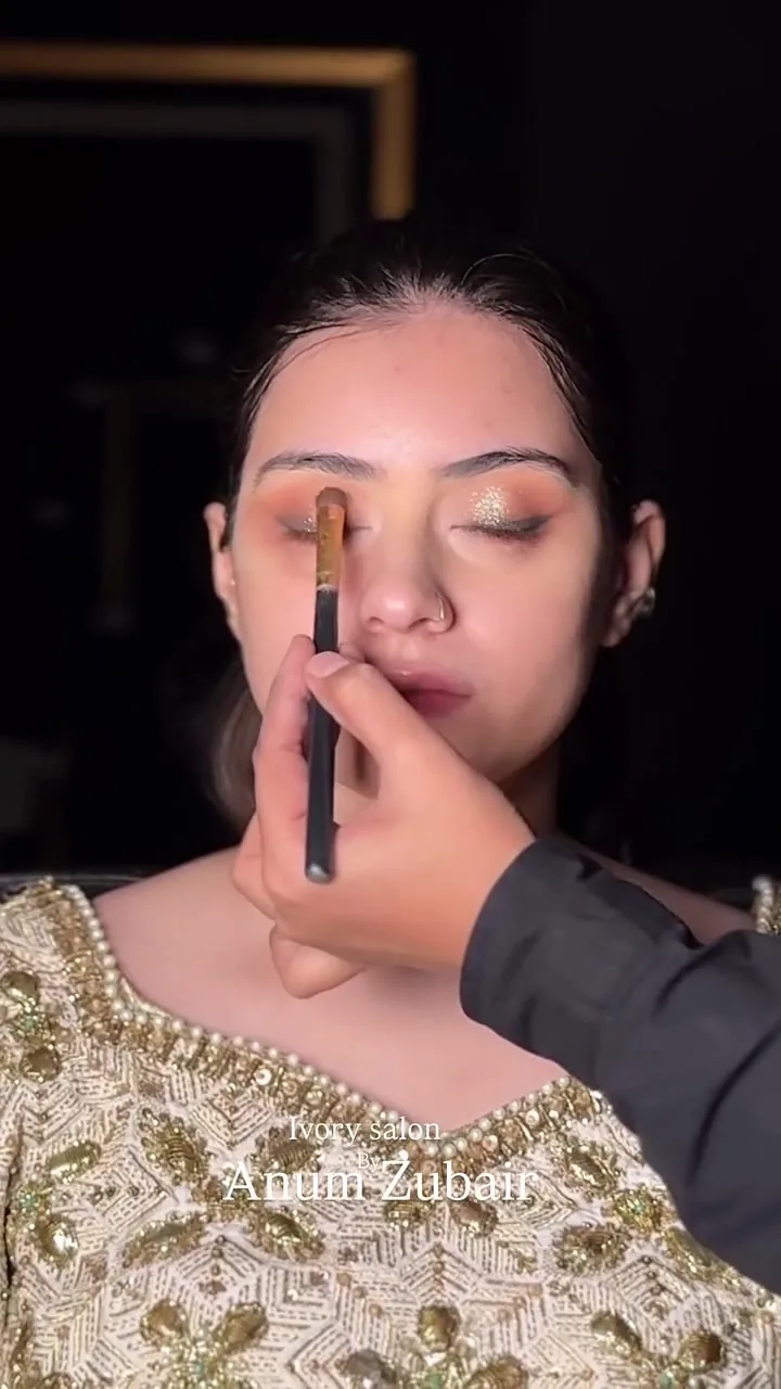 Liner & lashes: step 5 of a bridal makeover at ivory salon