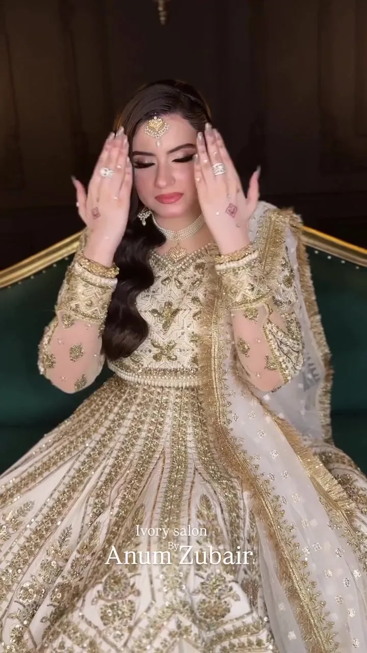 Munh dikhai: step 6 of a bridal makeover at ivory salon